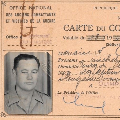 Michel QUERE, FFI de l'arrondissement de Brest