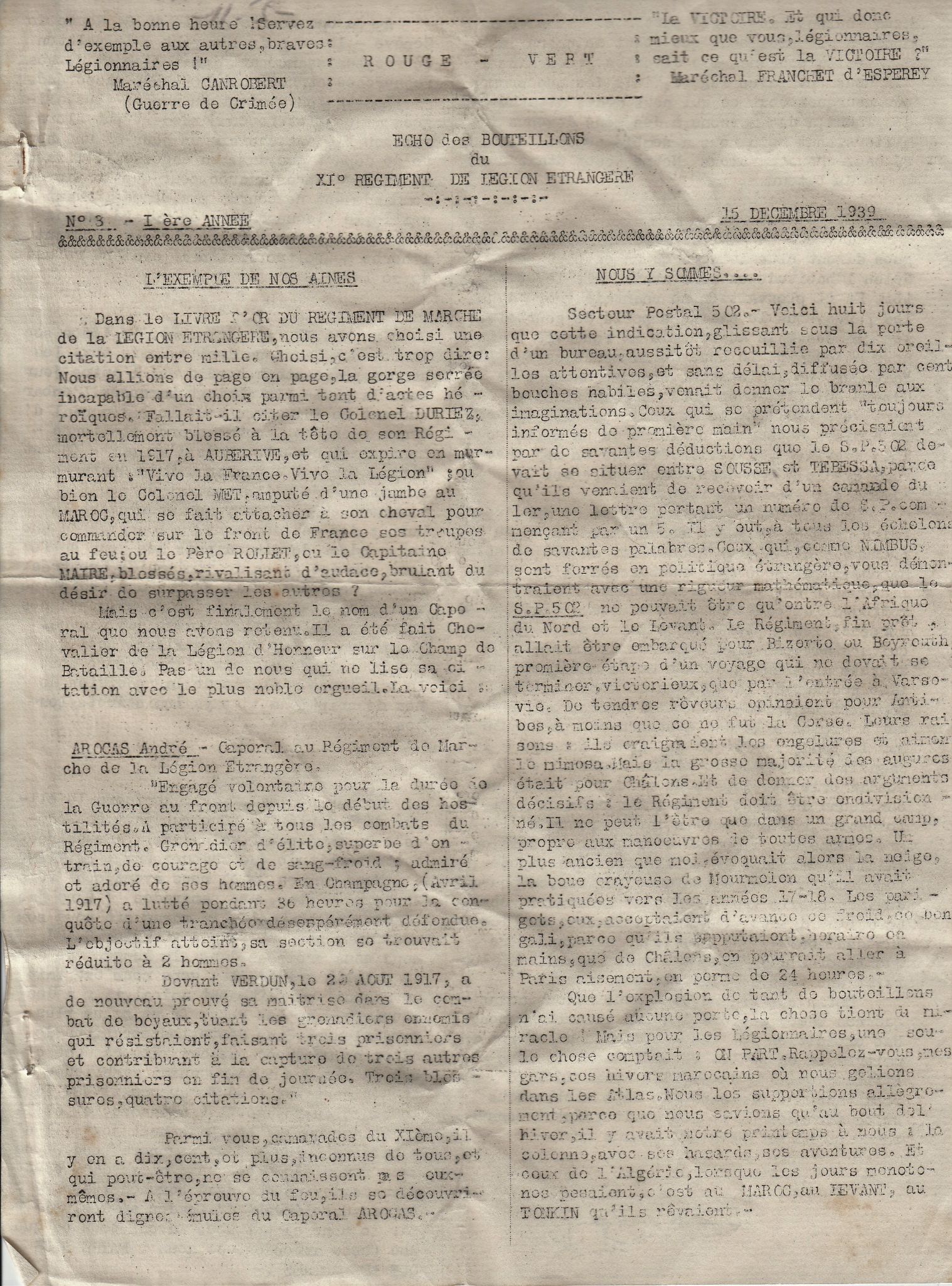Rouge Vert n°3, page 1