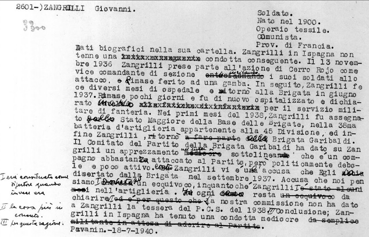Document Giovanni Zangrilli