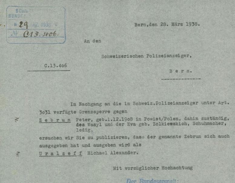 Document Piotr Zebrun