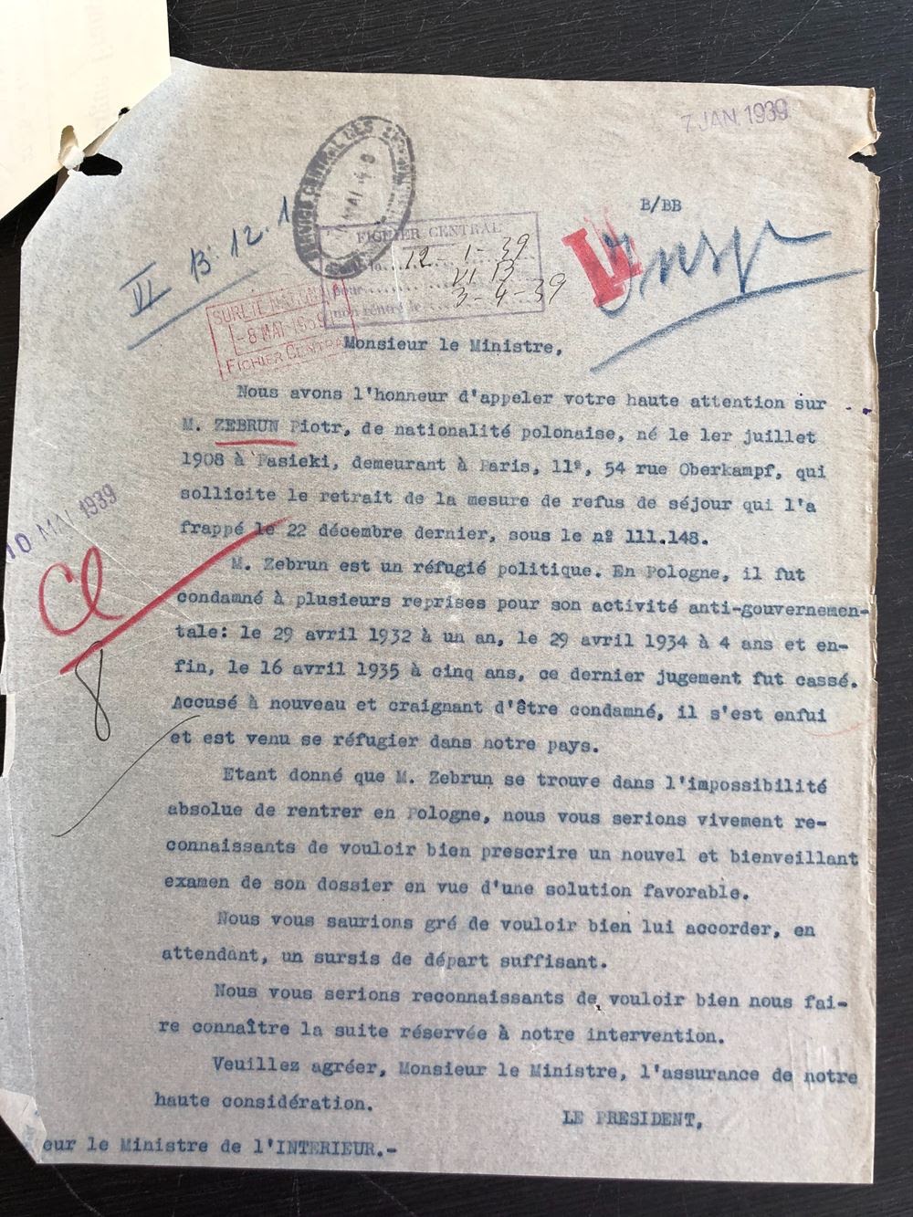Document Piotr Zebrun