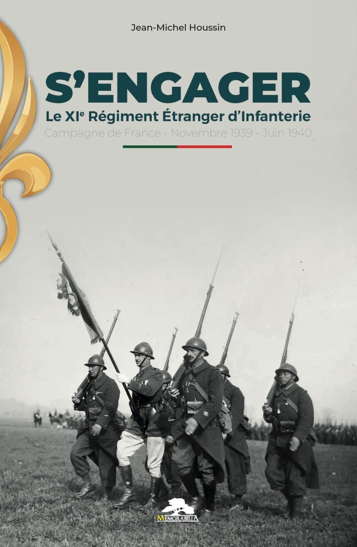 Couverture de S'ENGAGER - Le XIe Régiment Étranger d'Infanterie, par Jean-Michel Houssin