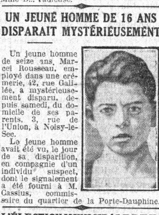 Portrait de ROUSSEAU Marcel Emile