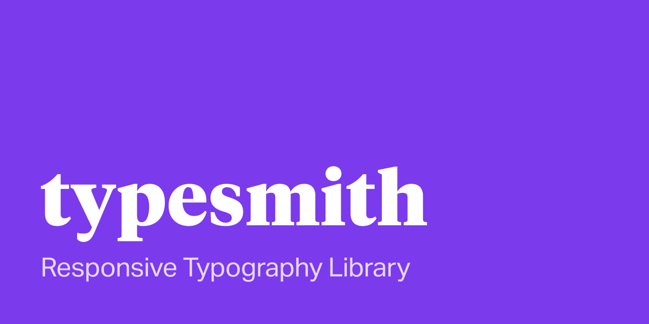 typesmith cover