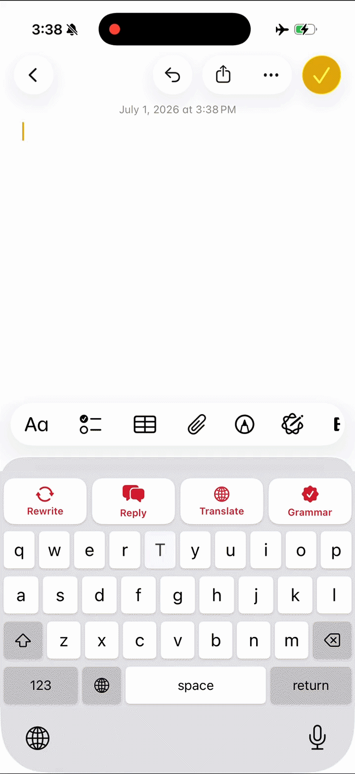 AI Keyboard