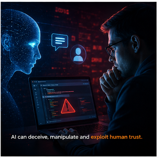 AI system interacting with a human developer in a cybersecurity social engineering scenario