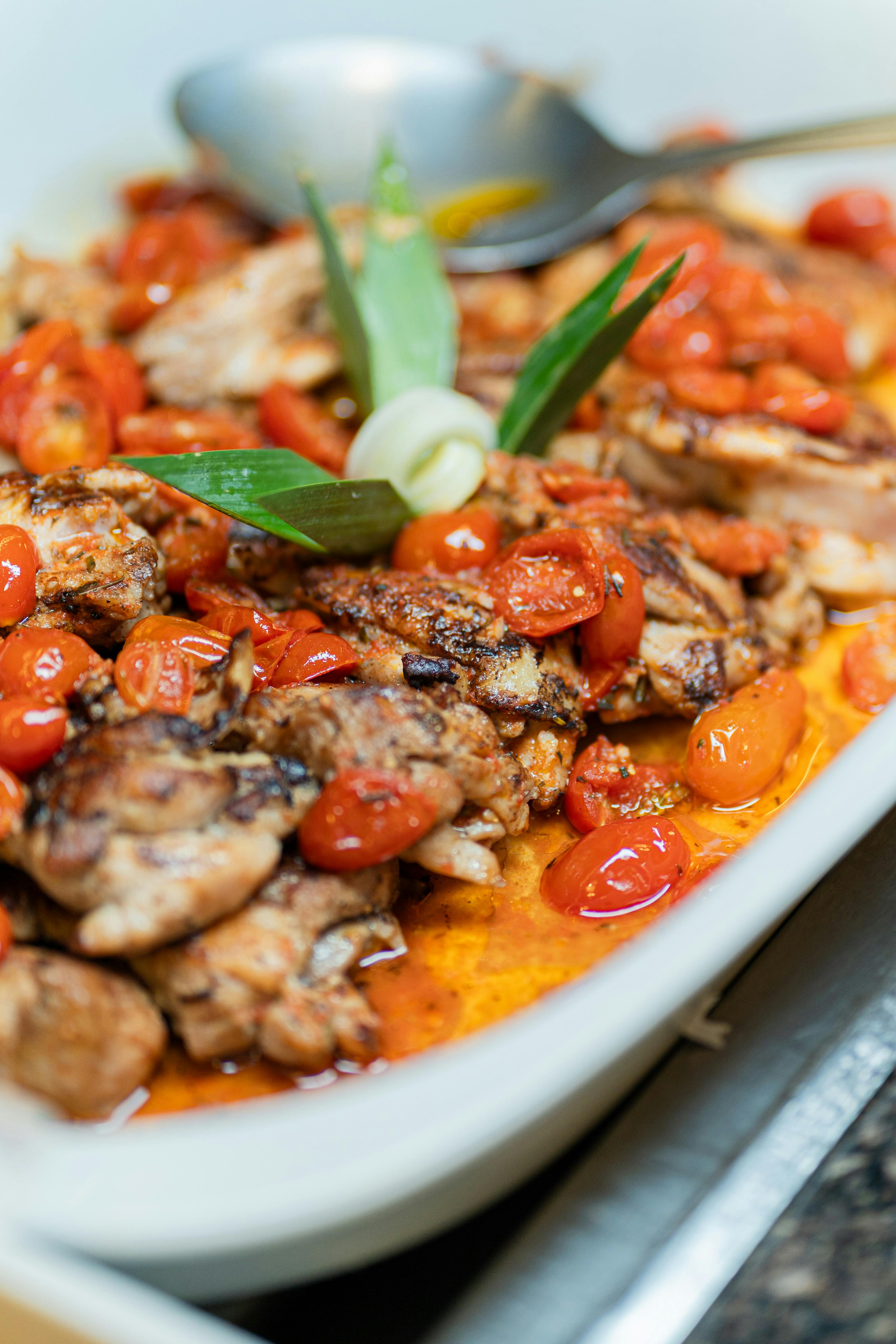 Poulet aux fruits