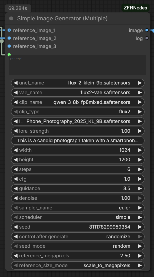 Simple Image Generator (Multiple) node