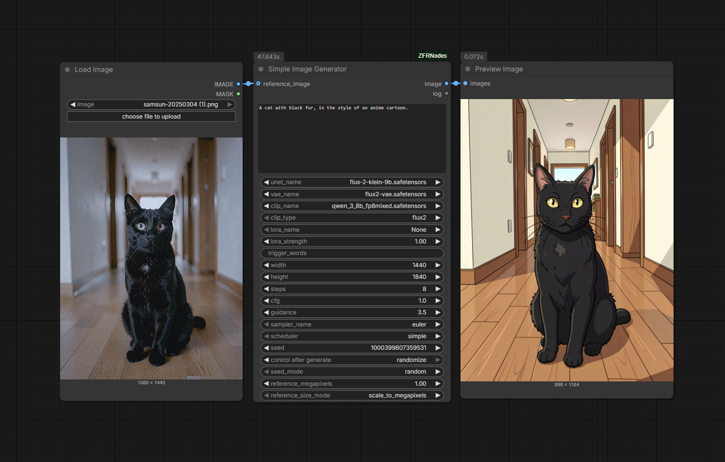 Reference editing