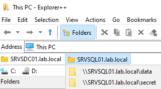 Explorer++ Bookmarks