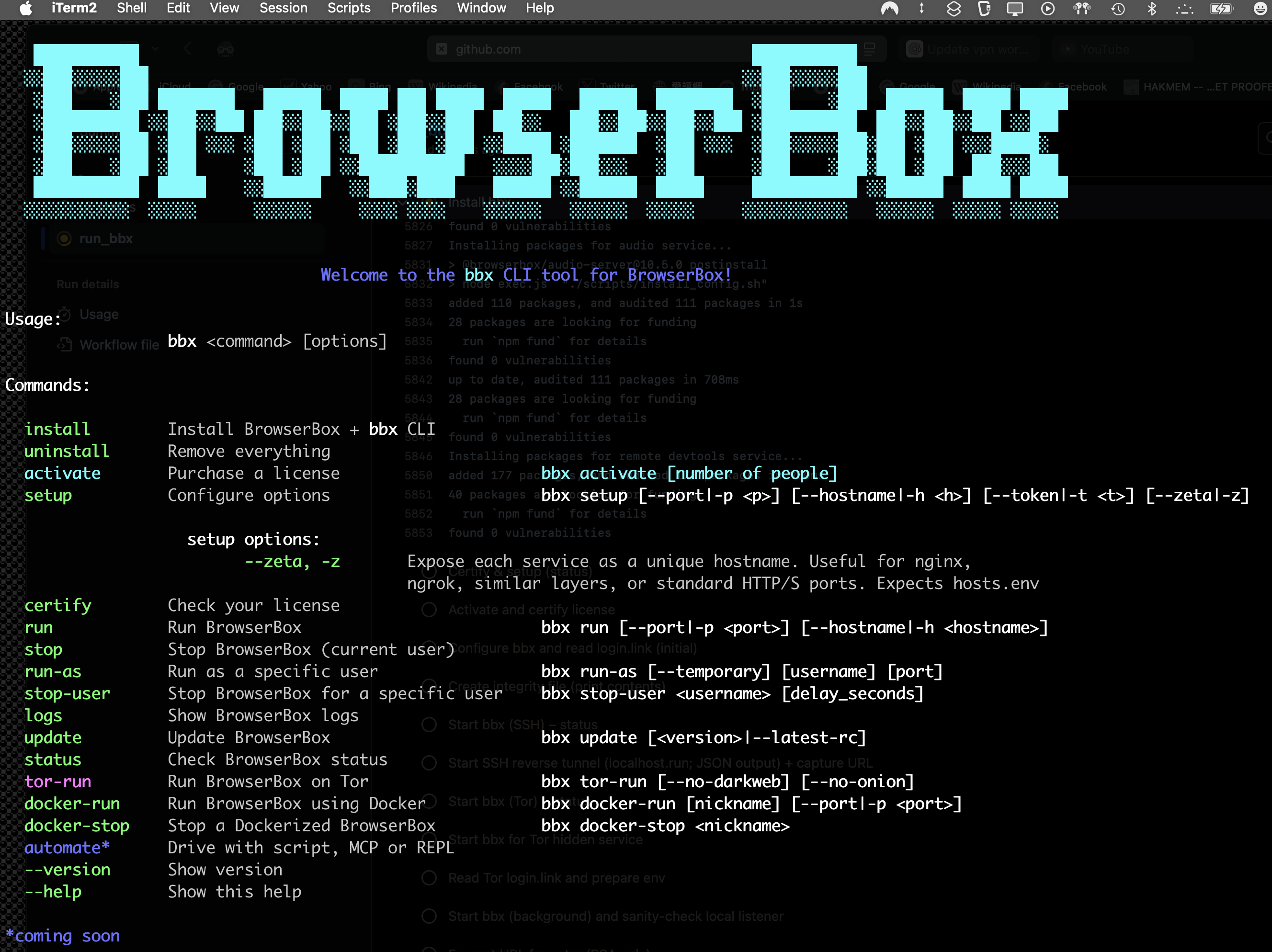BrowserBox v13 CLI - bbx