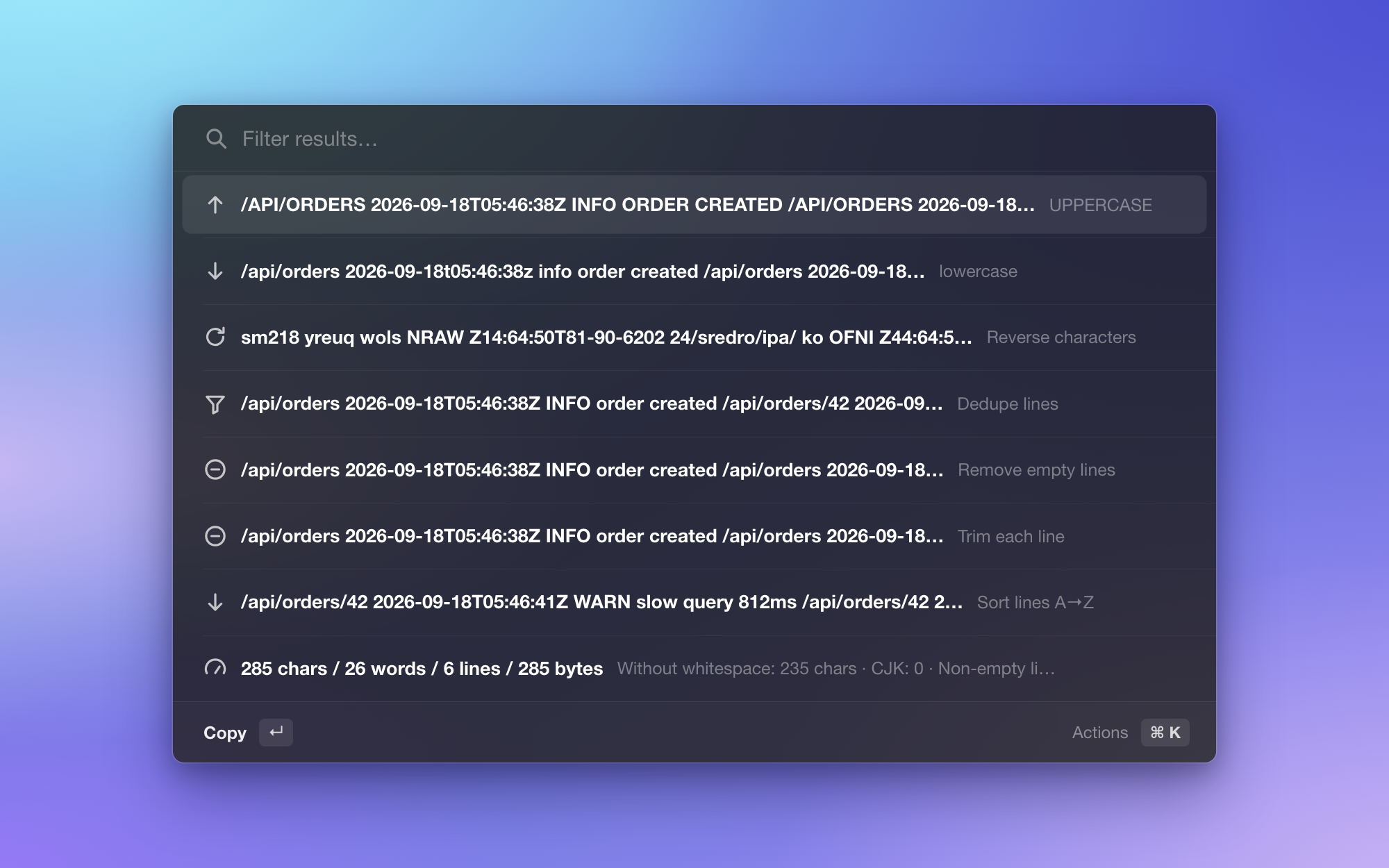 Text Toolkit