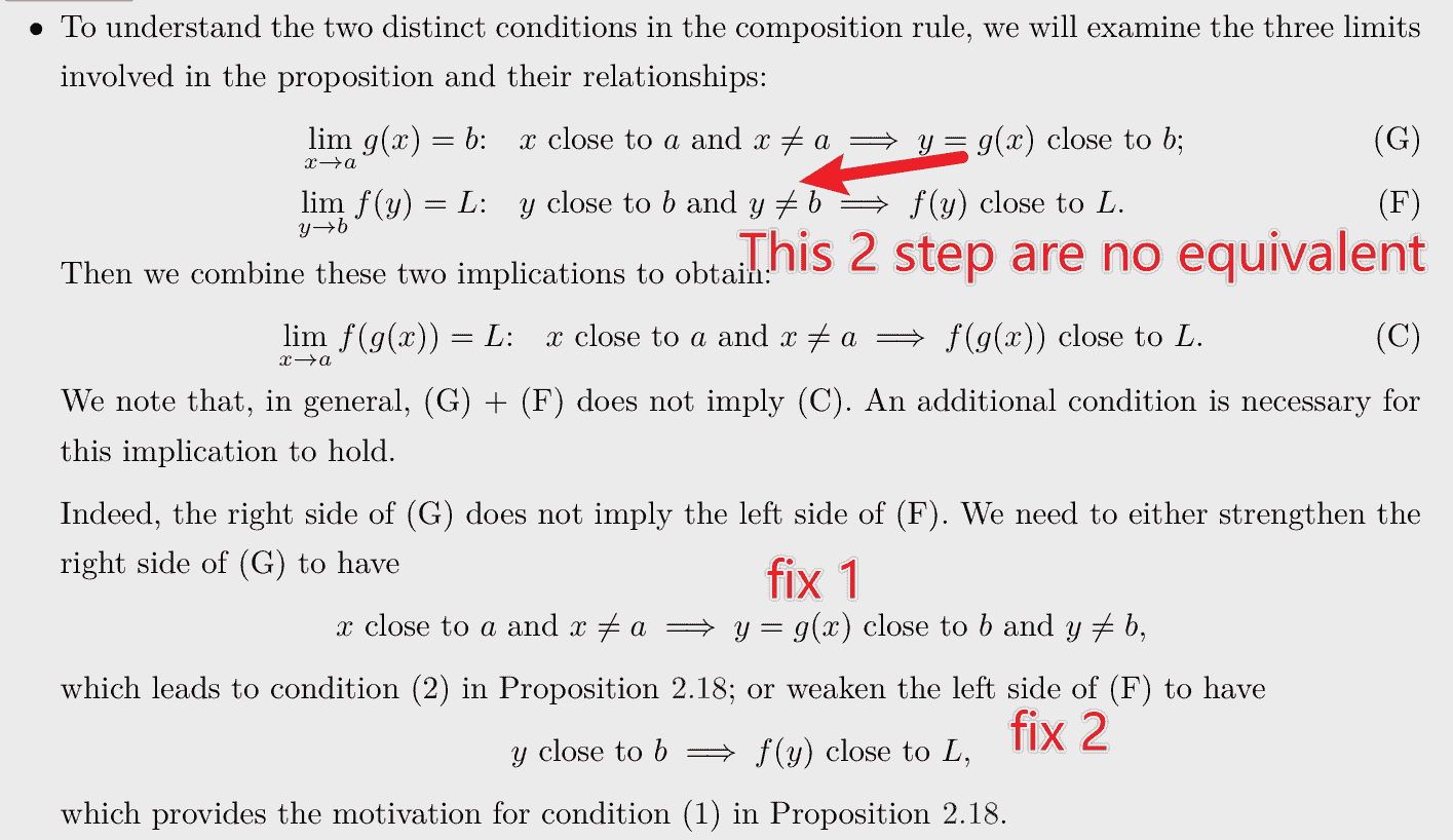 Honors Calculus I - 2.2 Limits of Functions