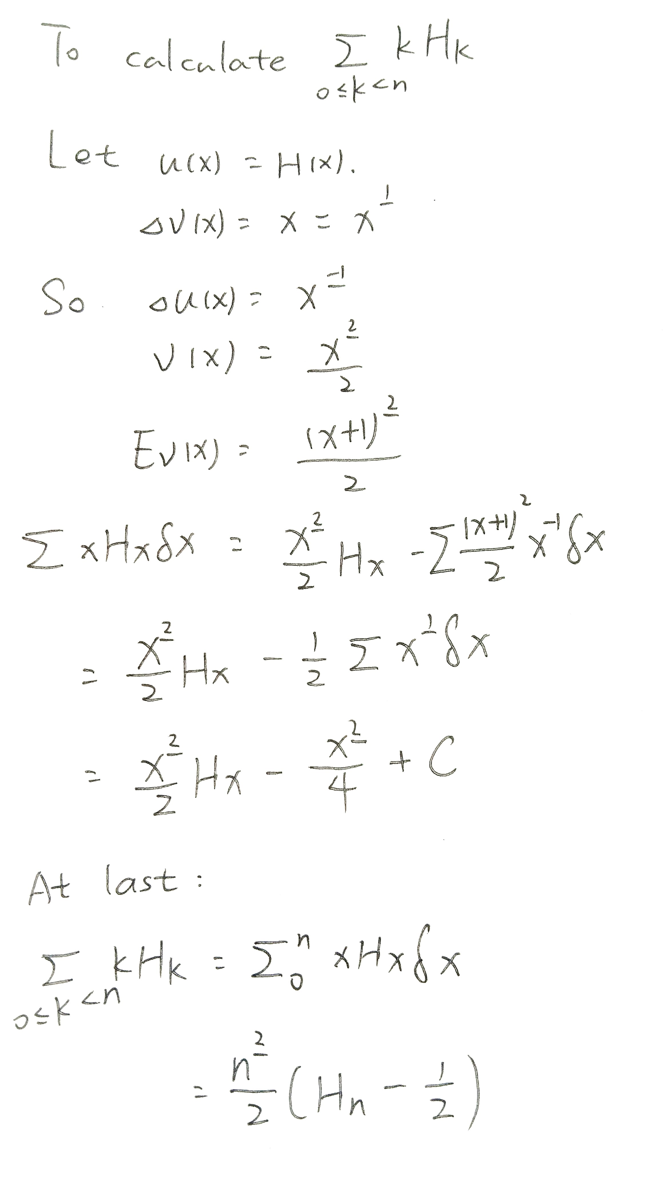 《具体数学》2 Sum Study Note (2)