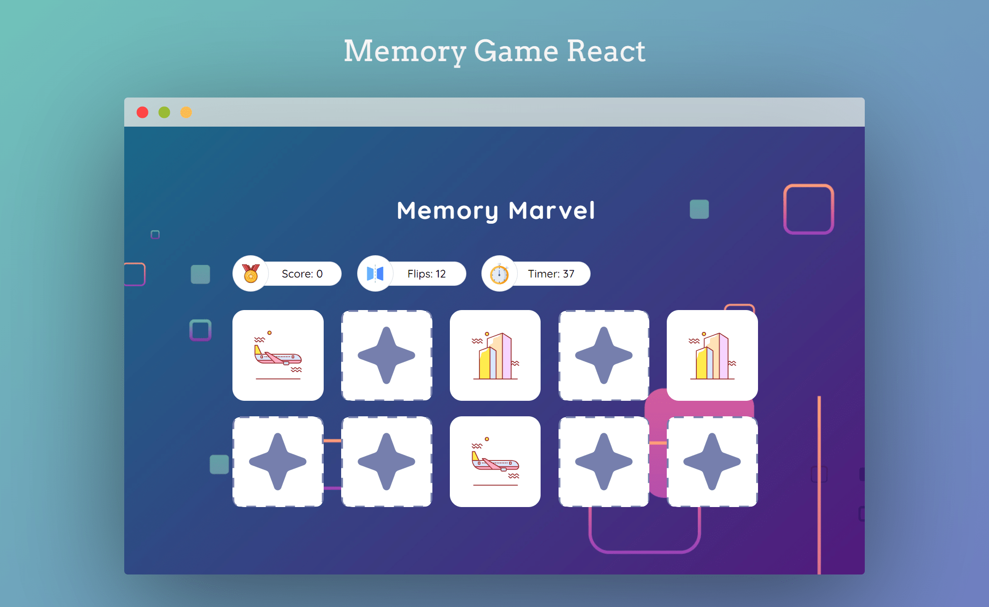 react memory game