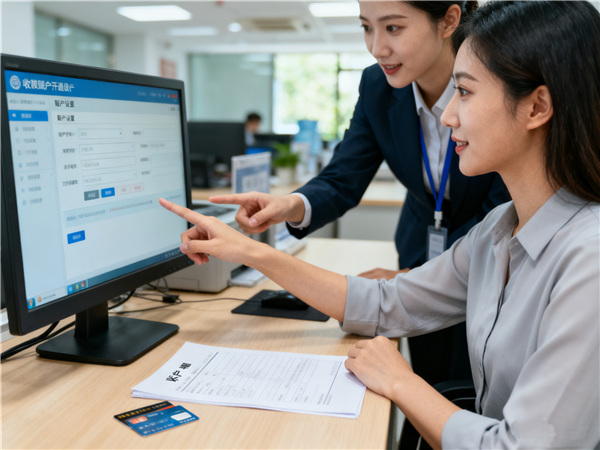 收款账户开通代办服务