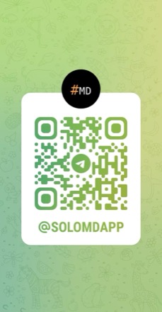 Telegram @SOLOMDAPP
