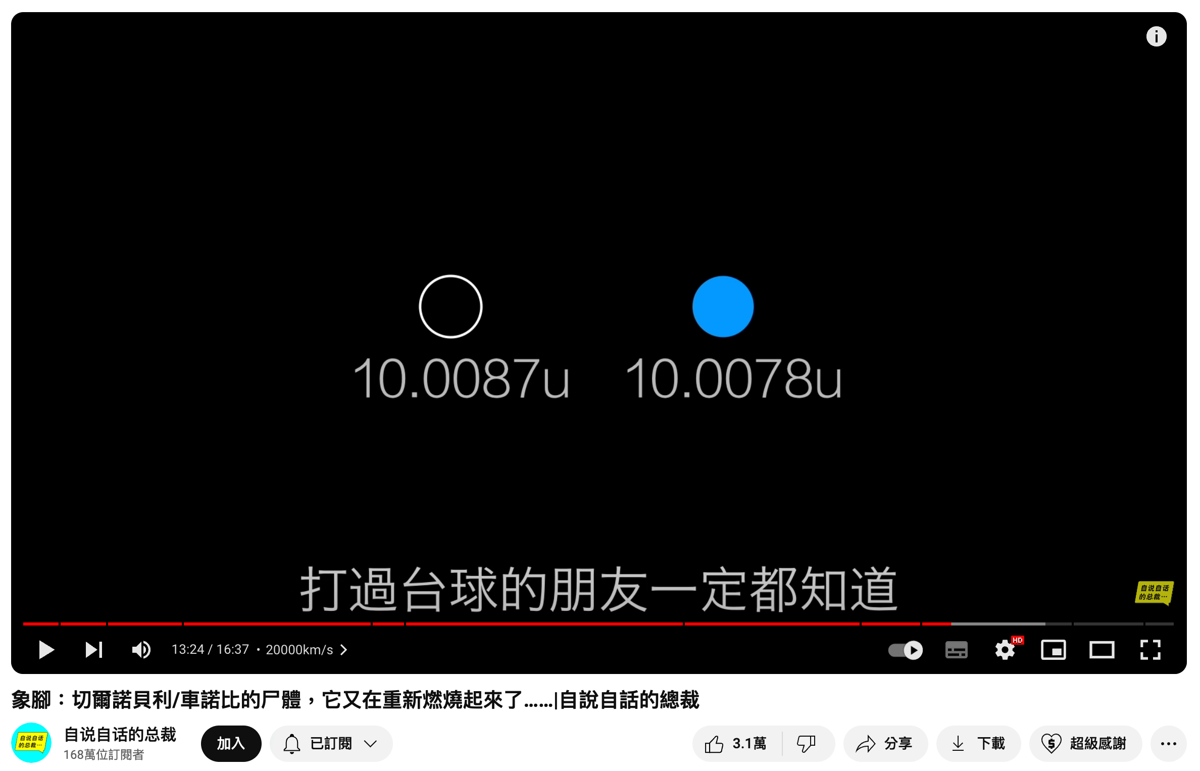 (打過「檯」球的朋友一定都知道)