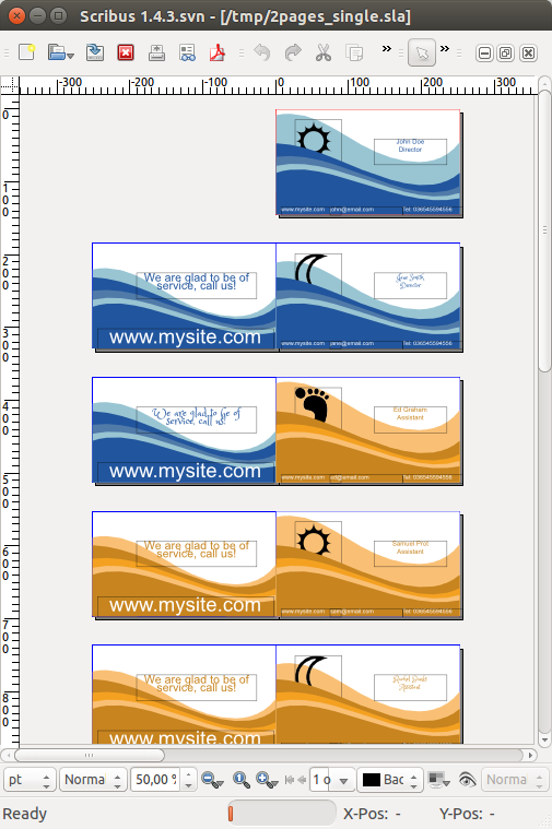 Illustration: Single ouput to merge all generated files