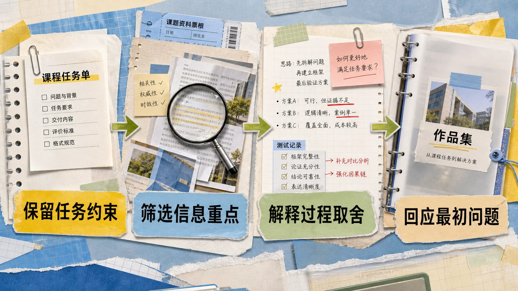 青春校园作品集改造案例