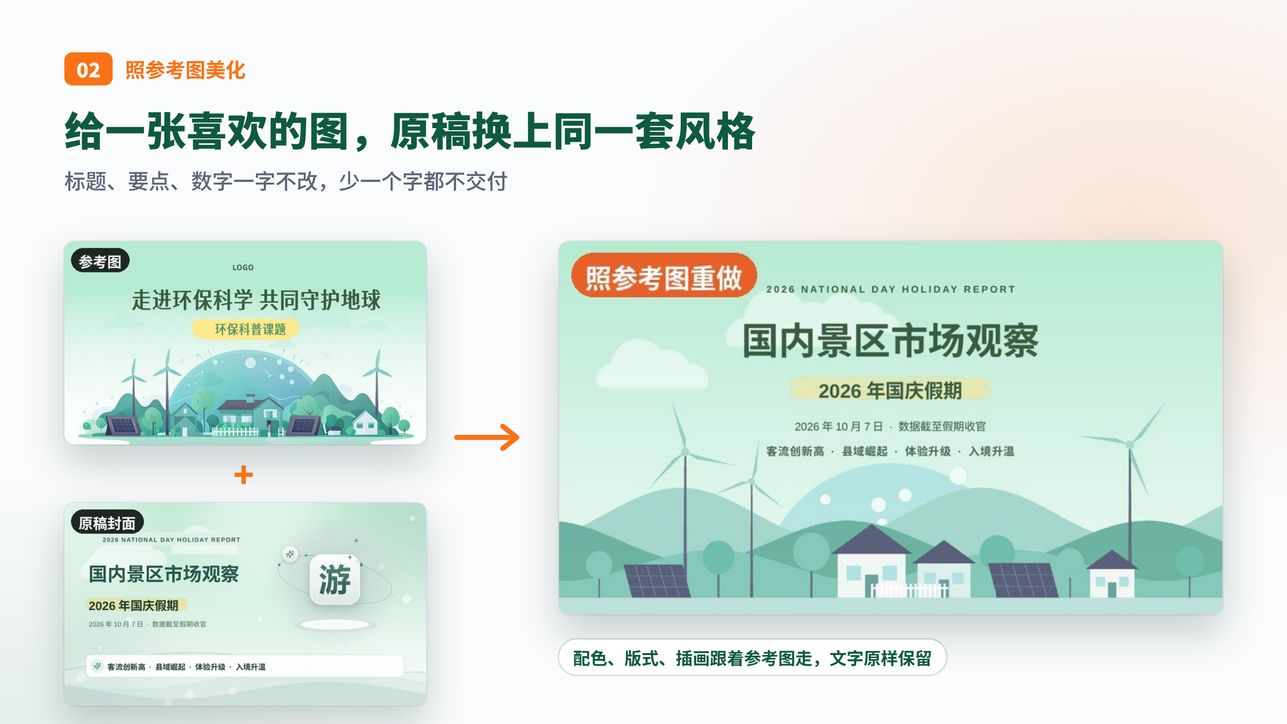 照参考图美化