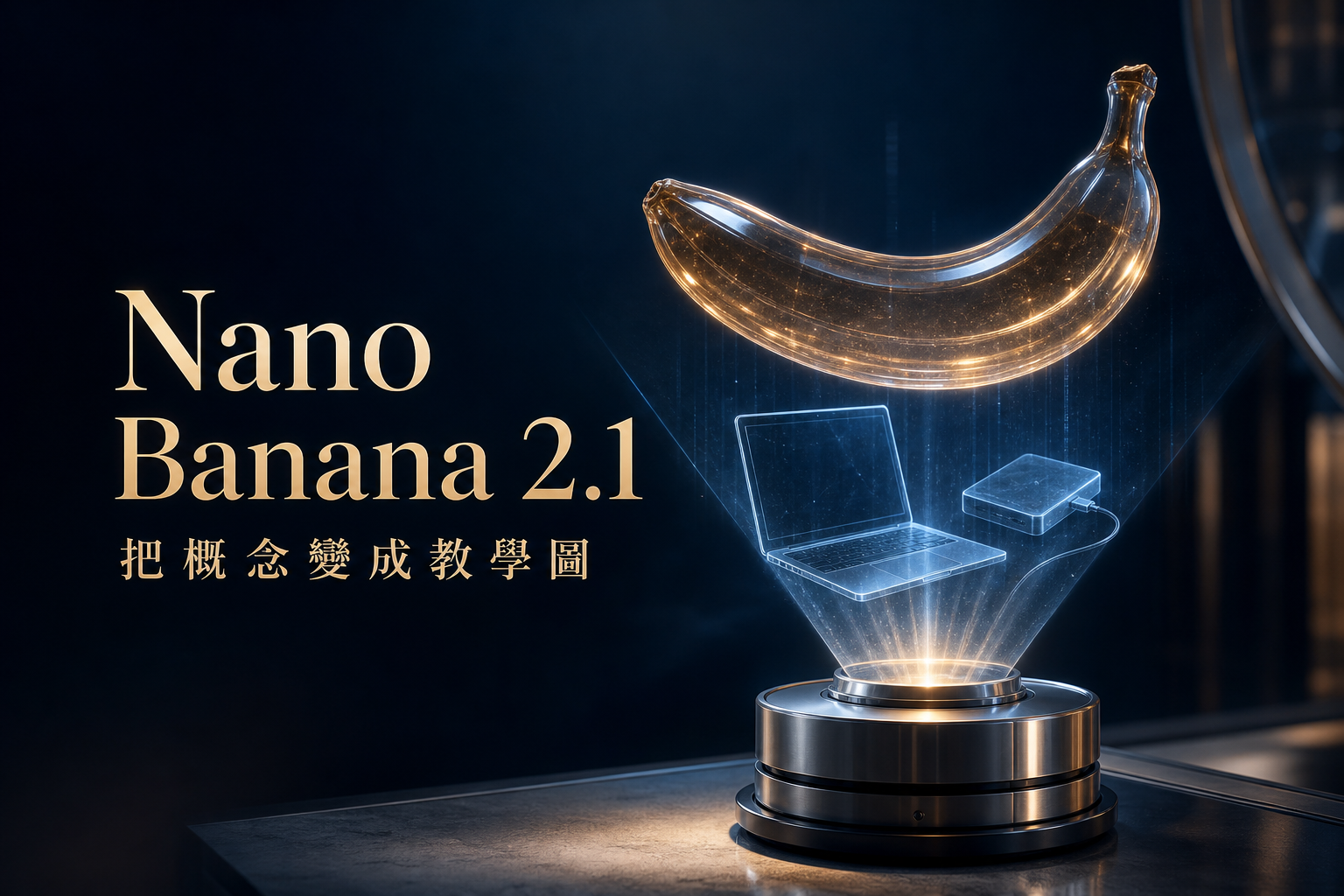 Nano Banana 2.1教學插圖主題封面