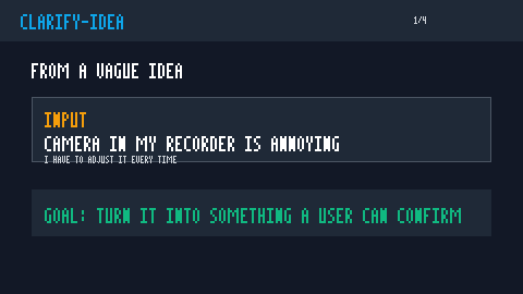clarify-idea demo
