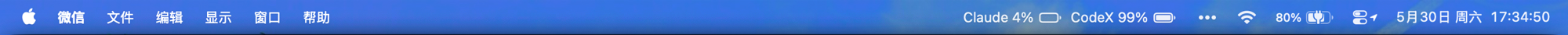 Menu bar in context