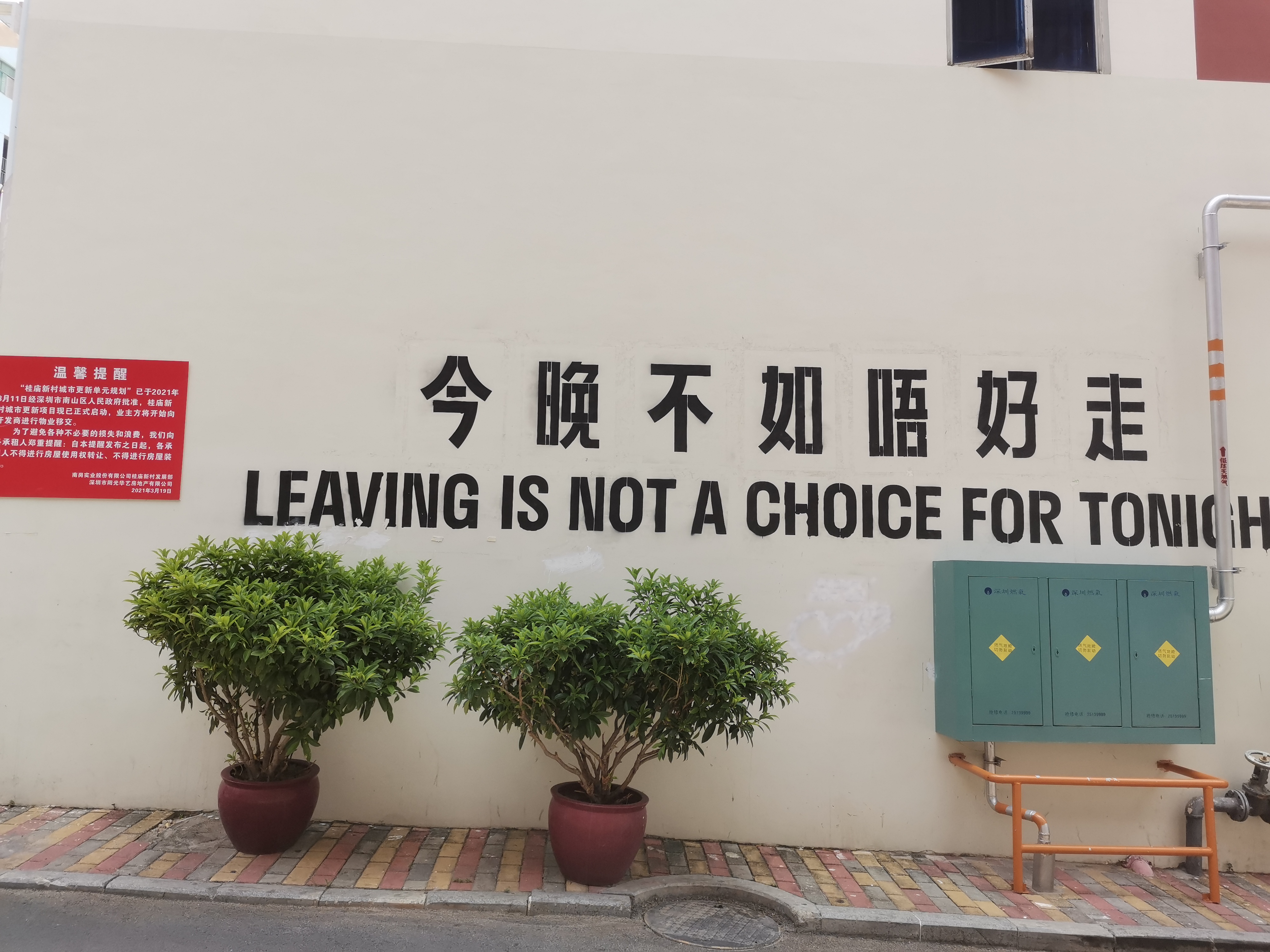 今晚不如唔好走