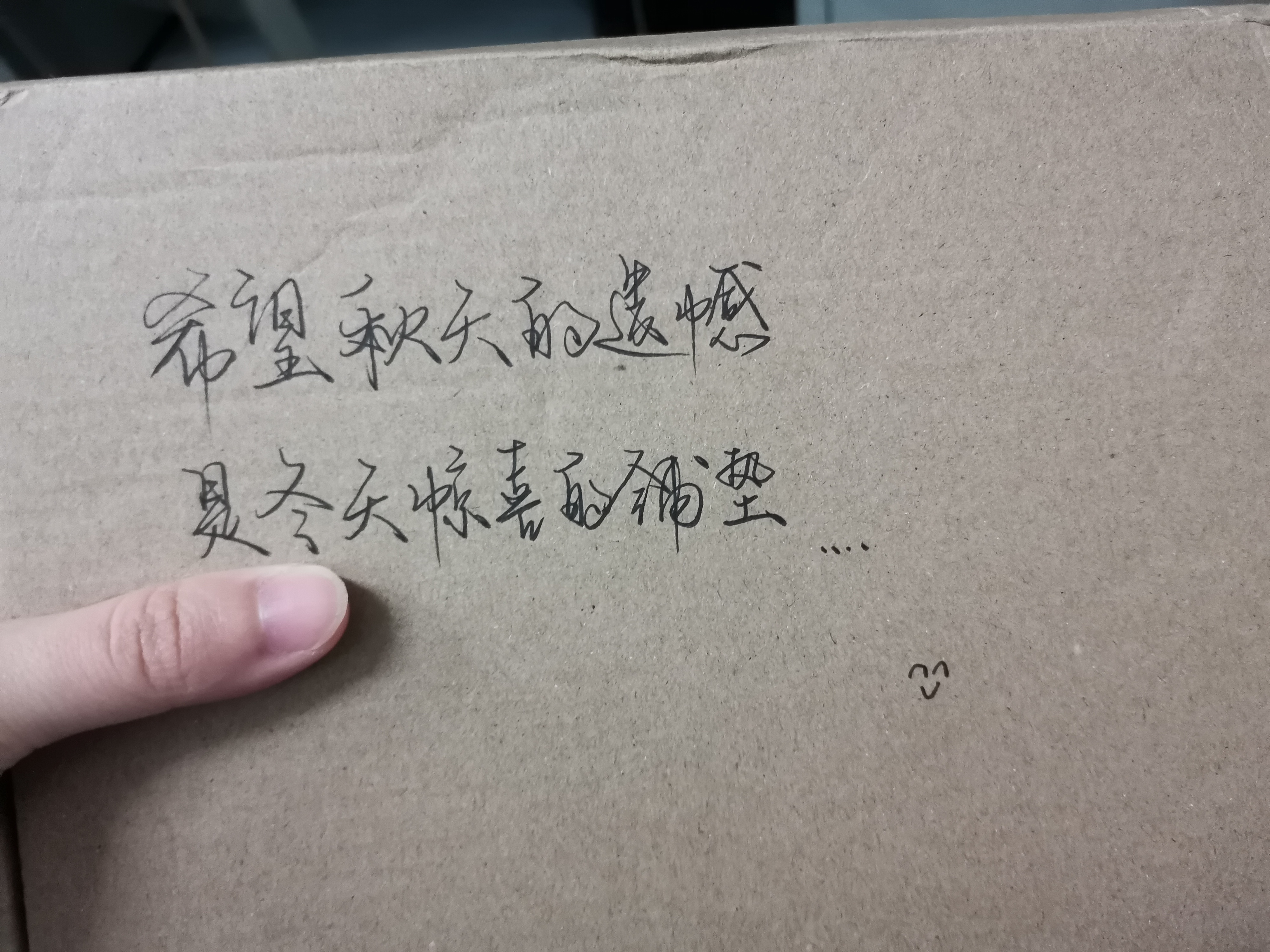 一大盒新年礼物