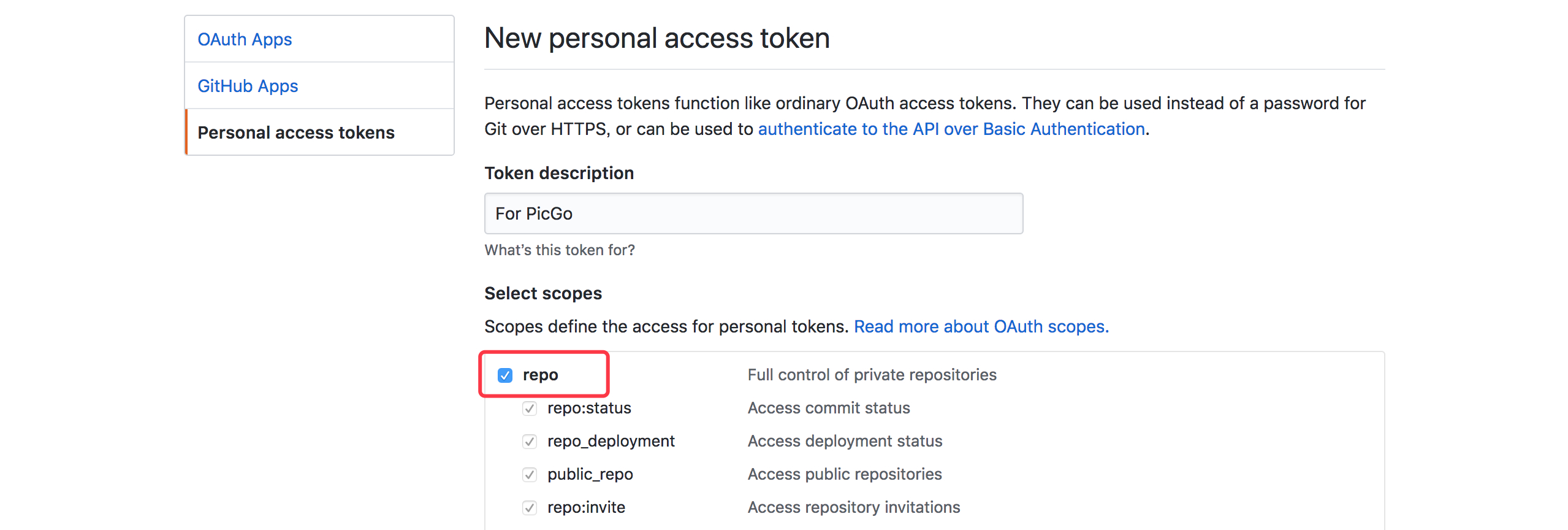 Authentication failed for https github com. Personal access token GITHUB. Управление версиями git. Создать токен.