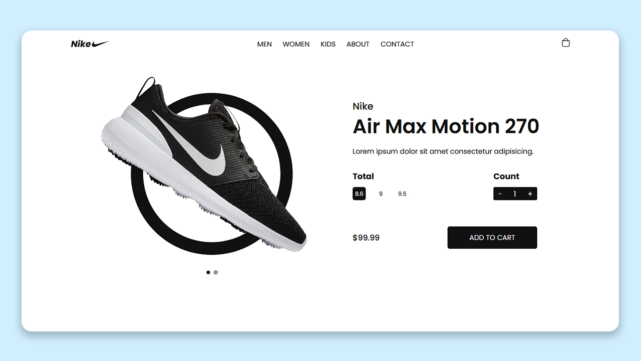 "RESPONSIVE PRODUCT CART LANDING PAGE"
