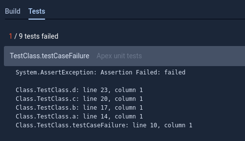 Image showing how bitbucket displays this kind of report