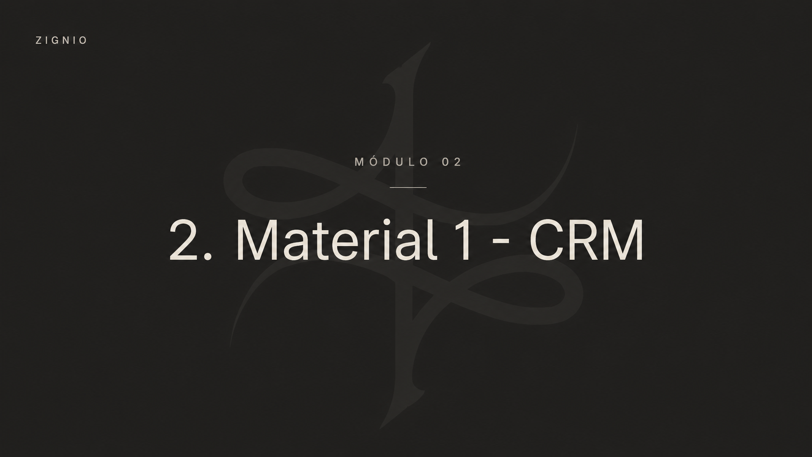 Material 1 — CRM