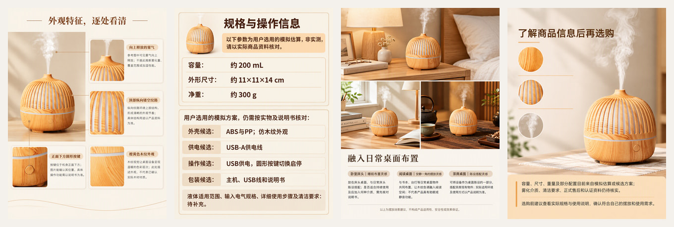 木纹雾化器完整四屏详情概览