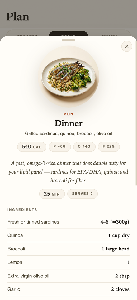 Recipe detail