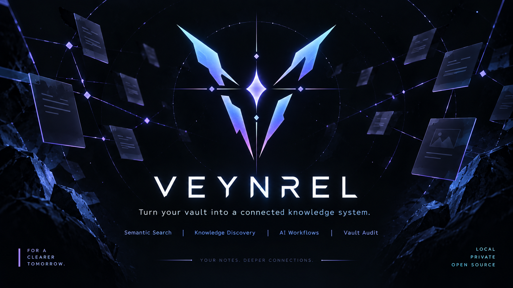 Veynrel — turn your vault into a connected knowledge system.
