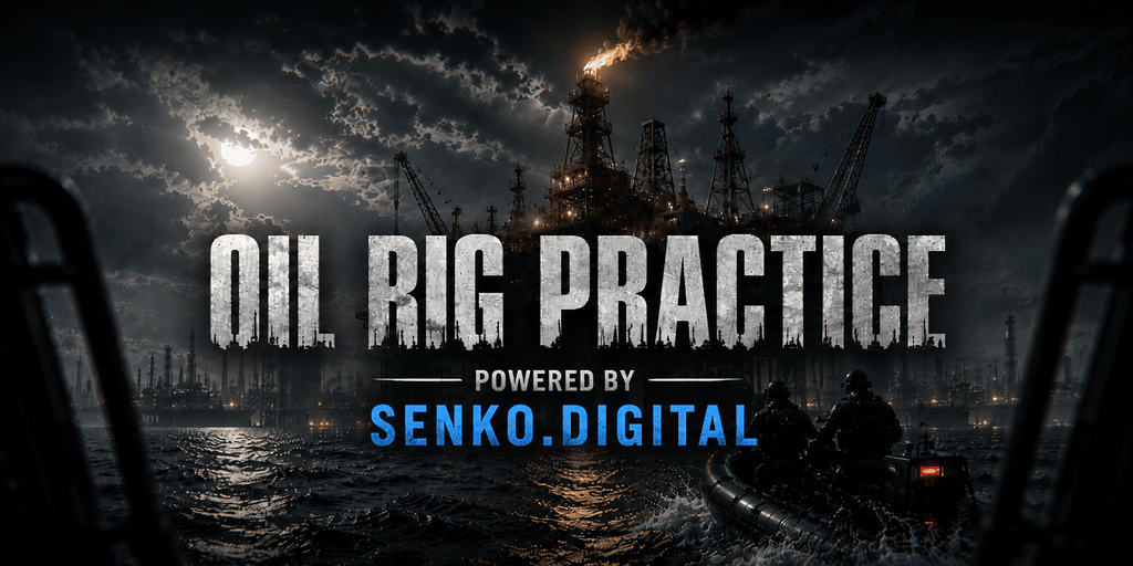 Training | Oil Rig Practice | Small & Large Rig | PvP