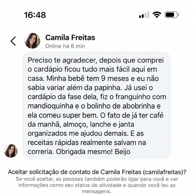 Depoimento de mãe 6 de 9