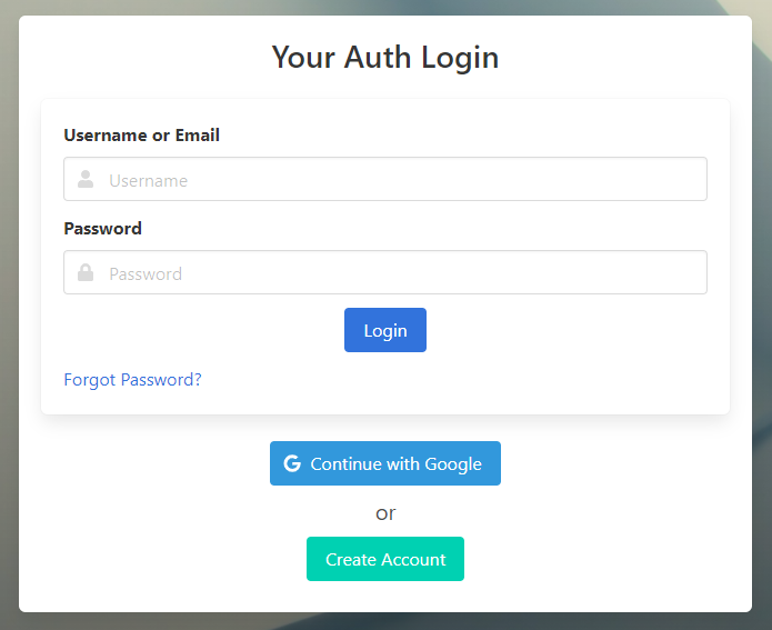 Simple-auth