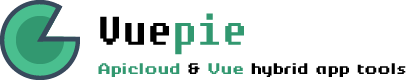 Vuepie logo