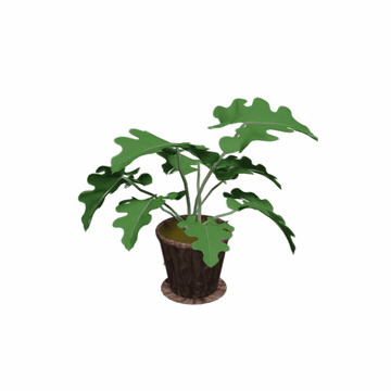 DiffWind Potted Plant demo