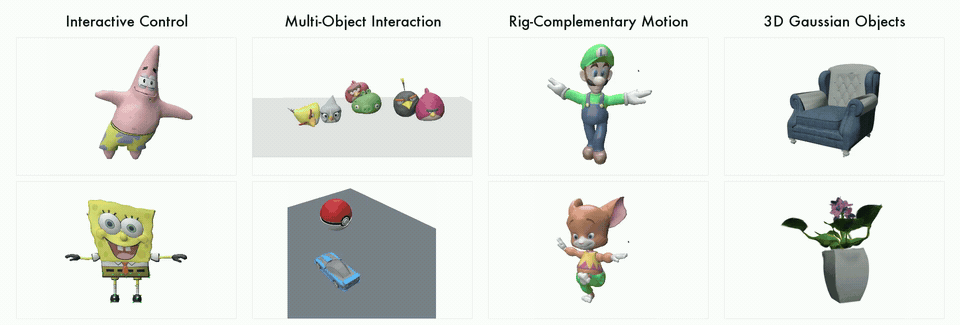 PhysSkin++ teaser: interactive physics-based animation