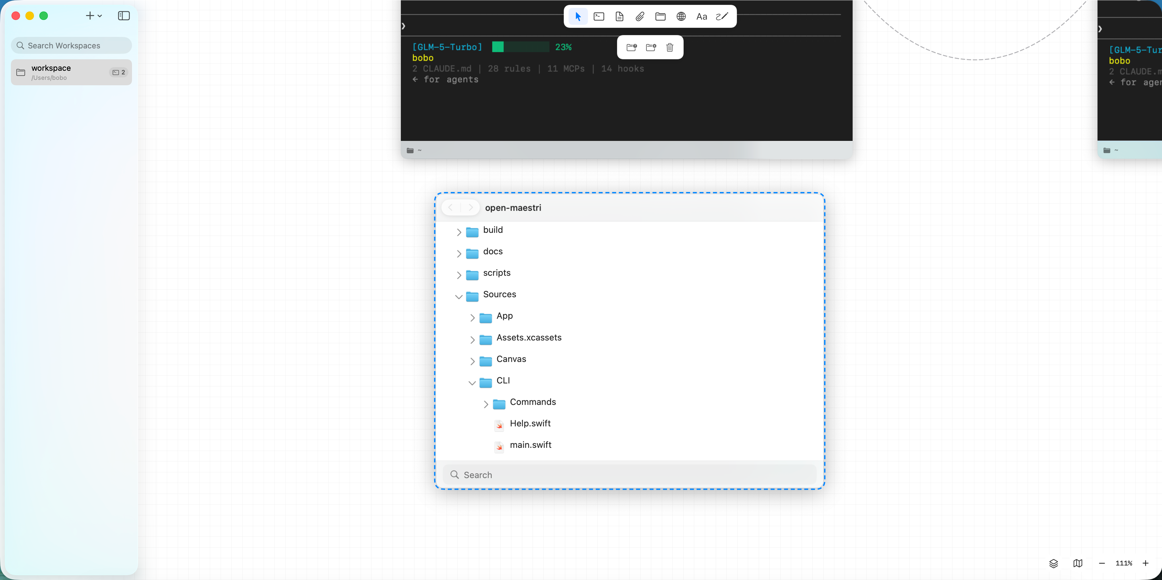 File tree node