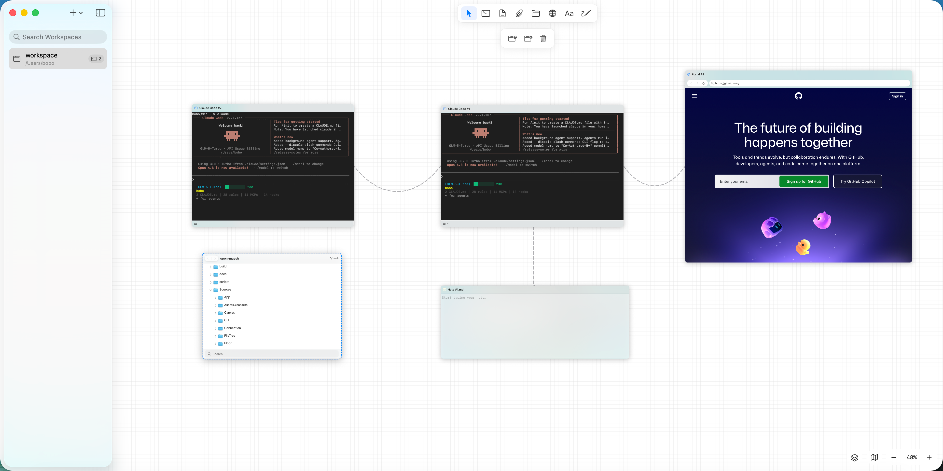 Canvas overview