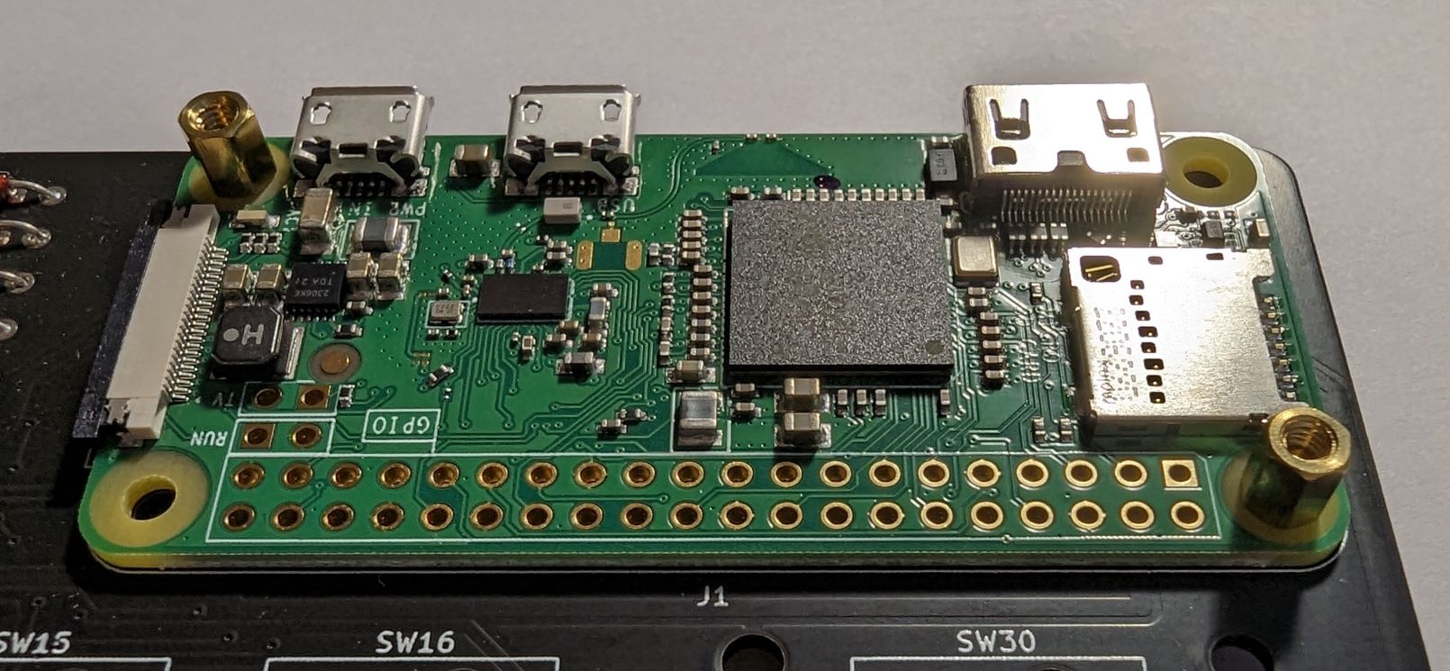 Pi Zero Screw Down