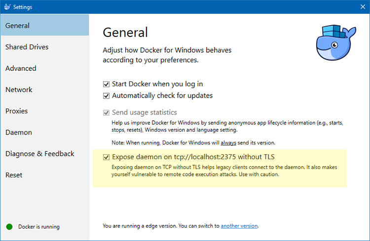 Docker For Windows