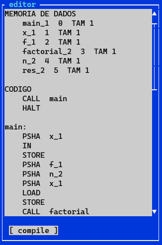 MSP code editor window