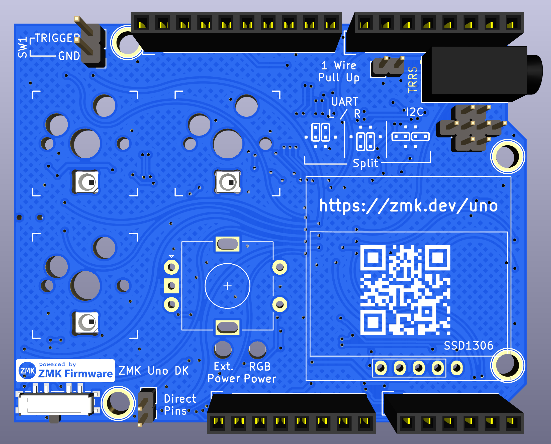 Zmk uno, from the project README