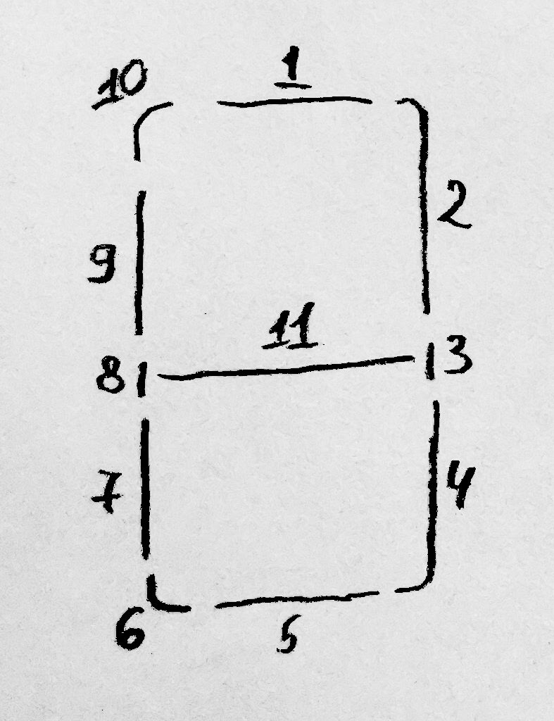 Digit segments